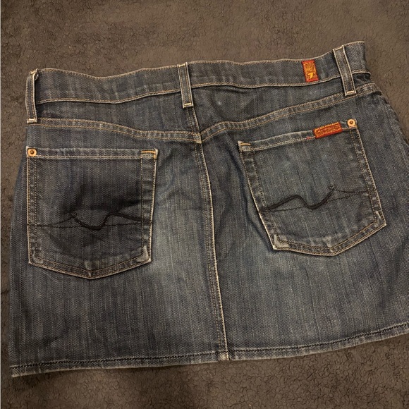 Seven for all mankind denim skirt - Picture 2 of 5